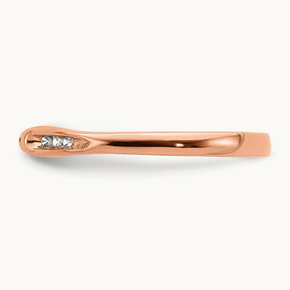 Diamond Ring, 14K Rose Gold
