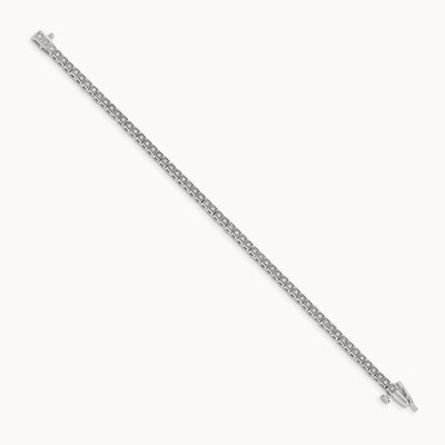 Diamond Bracelet, 14K White Gold