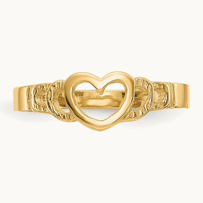 Heart Baby Ring, 14K
