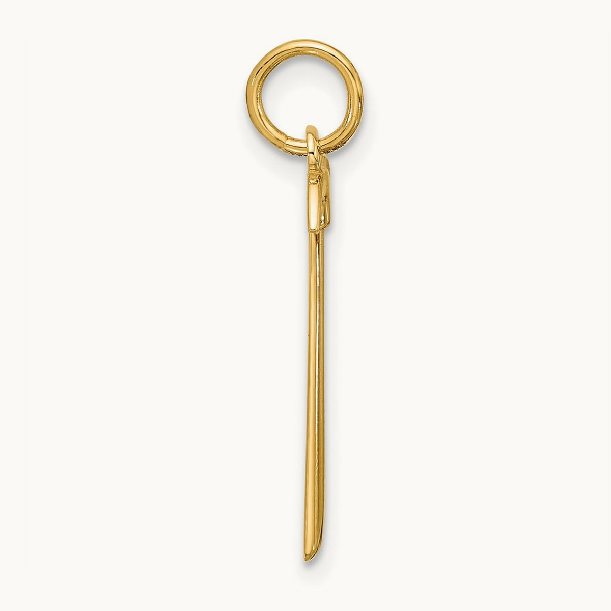 Fancy Hammer, 14K Yellow Gold