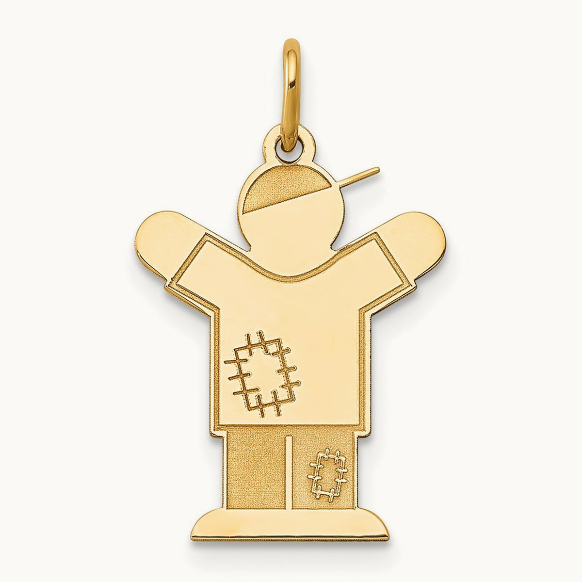 Kid Charm — 14K Yellow Gold