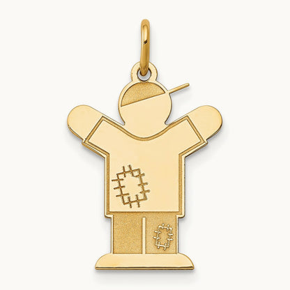 Kid Charm — 14K Yellow Gold