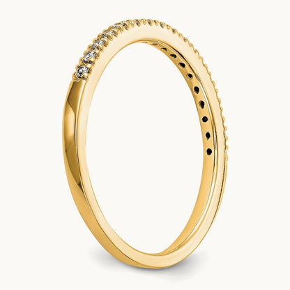 Diamond Wedding Band, 10K