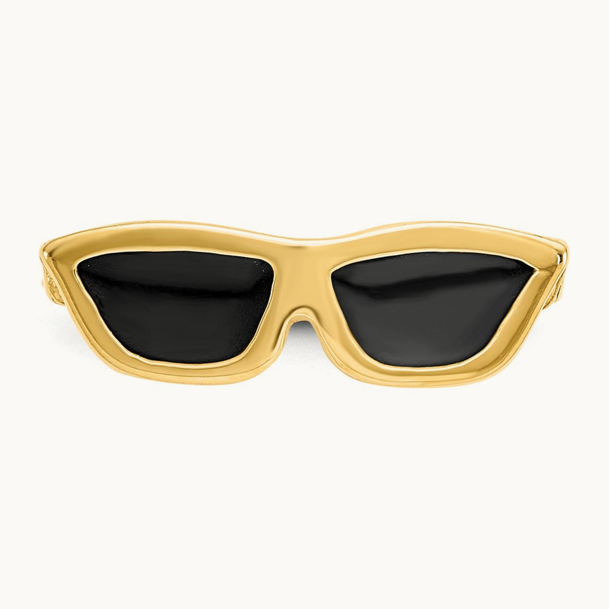 Enameled Sunglasses Toe Ring, 14K