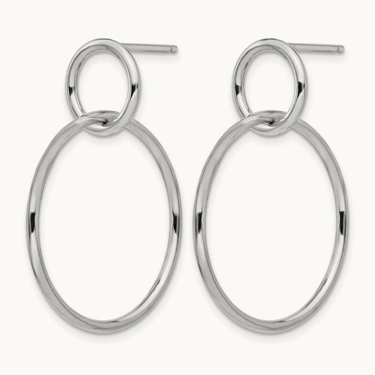 RH- Polished Post Dangle Earrings — Leslie's — photo set