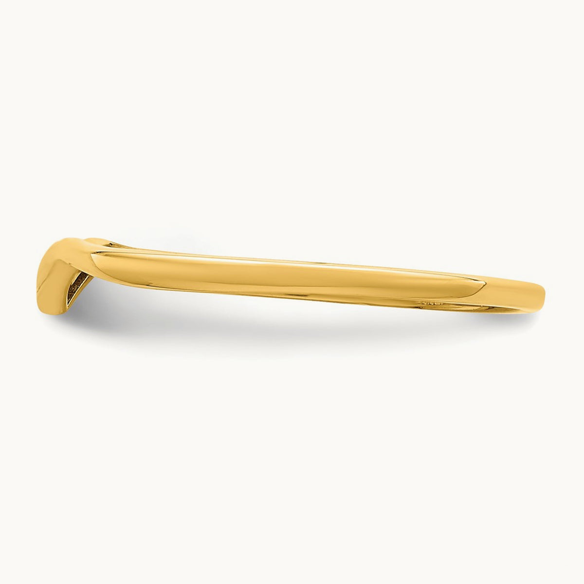 Chevron Ring — 14K Yellow Gold