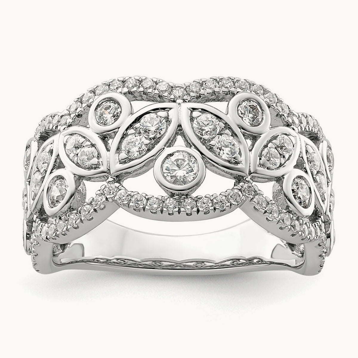 Fashion Ring, 1.00 ct tw Lab-Grown Diamond