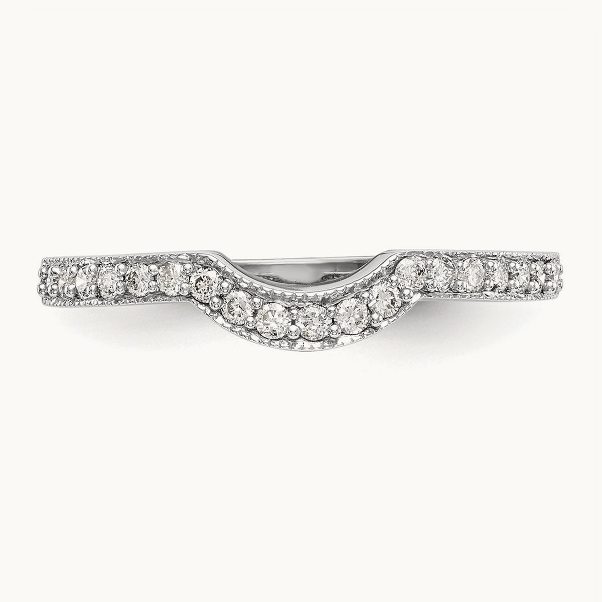 Diamond Band, 14K White Gold