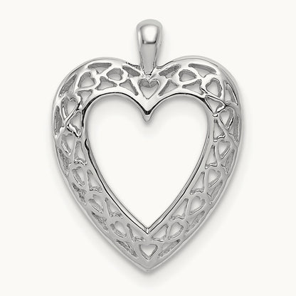 Cut-Out Heart Pendant — photo set