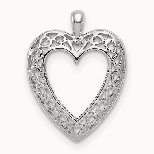 Cut-Out Heart Pendant — photo set