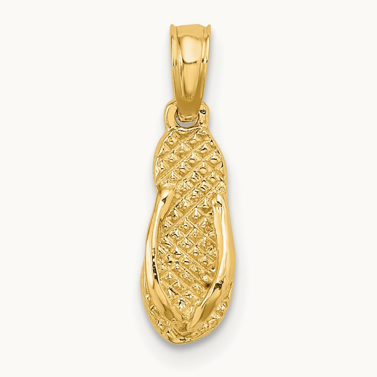 JAMAICA Flip-Flop Charm, 14K