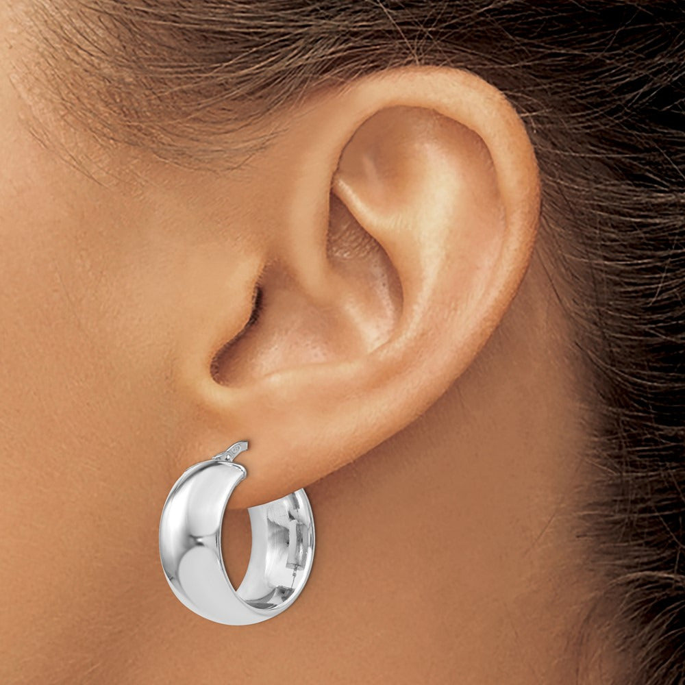 Hoop Earrings — Leslie's — 18mm