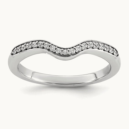 Wedding Band, 0.10 ct tw Lab-Grown Diamond