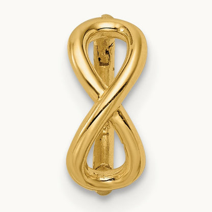 16 Gauge Infinity Symbol Cartilage Ring, 14K