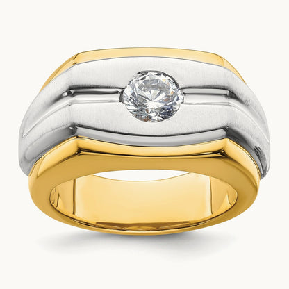 Men's Ring, 1.00 ct tw Lab-Grown Diamond