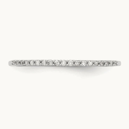 Diamond Band, 14K White Gold