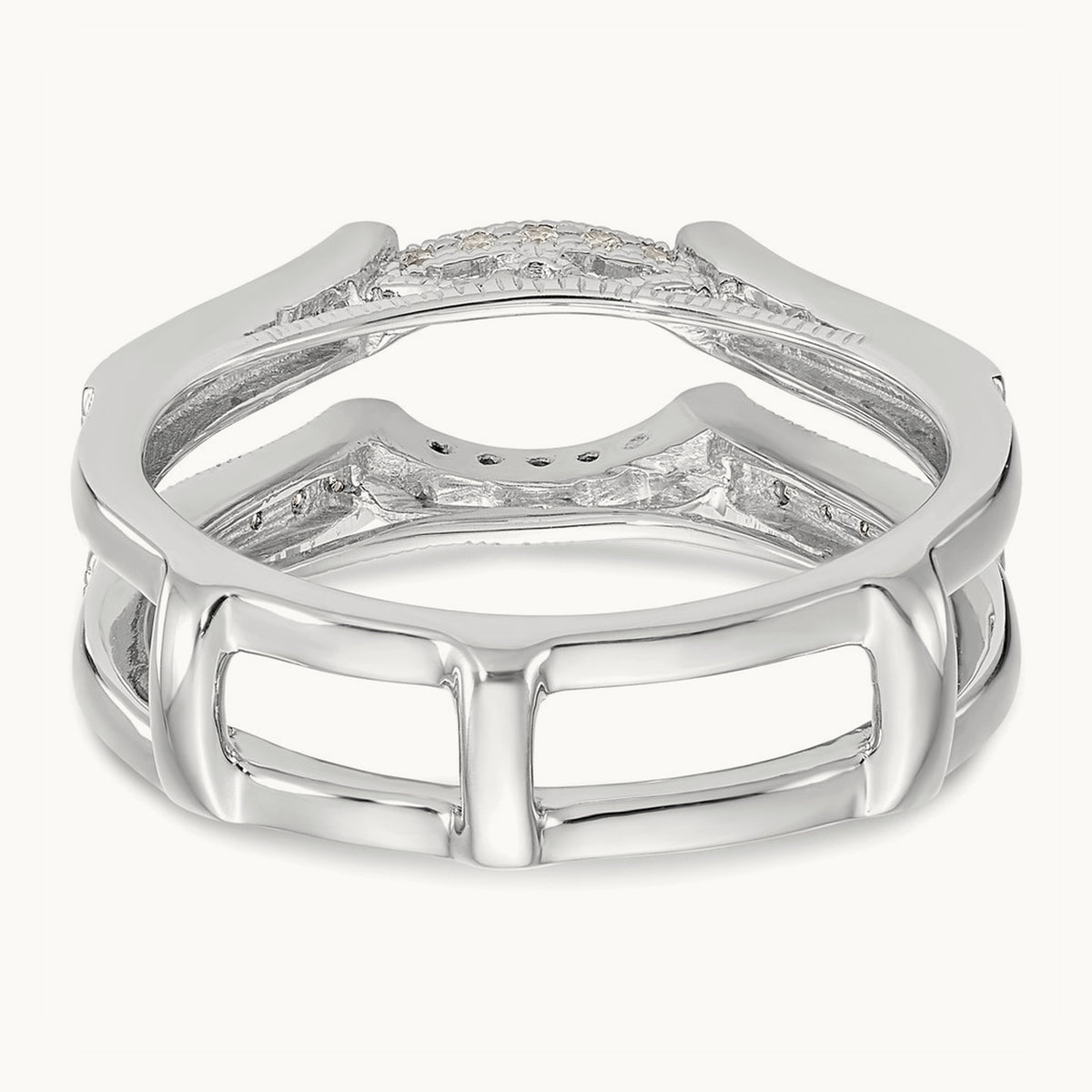 Diamond Guard, 14K White Gold