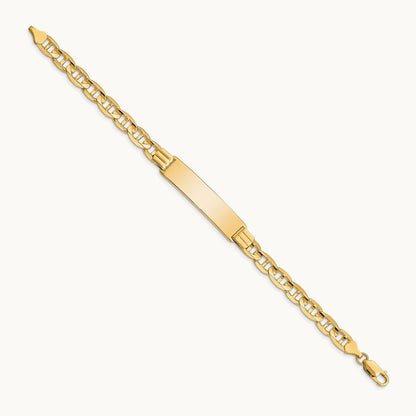 Anchor ID Bracelet, 14K