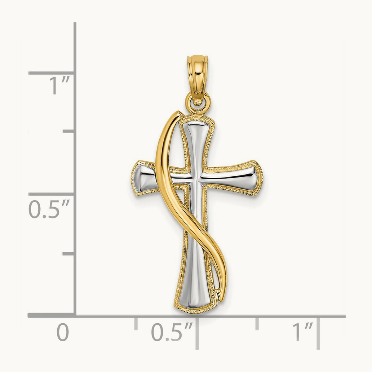 w/ Cross w/Drape Charm — photo set