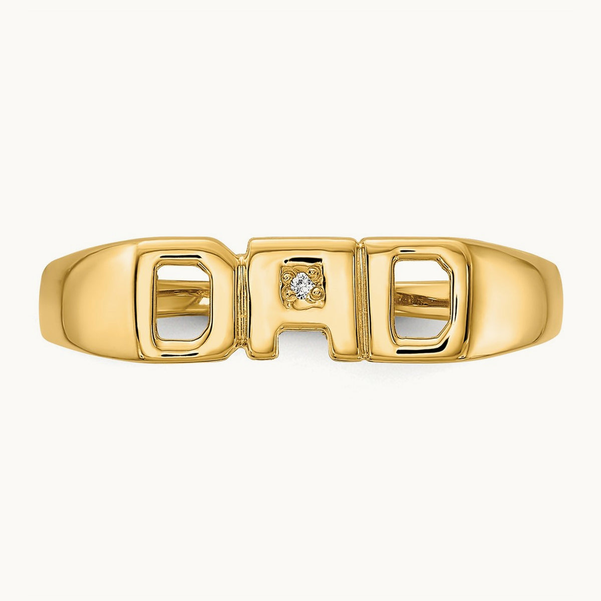 AA Diamond men's ring, 14K
