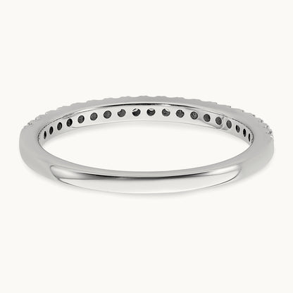 Complete Diamond Wedding Band, 14K White Gold