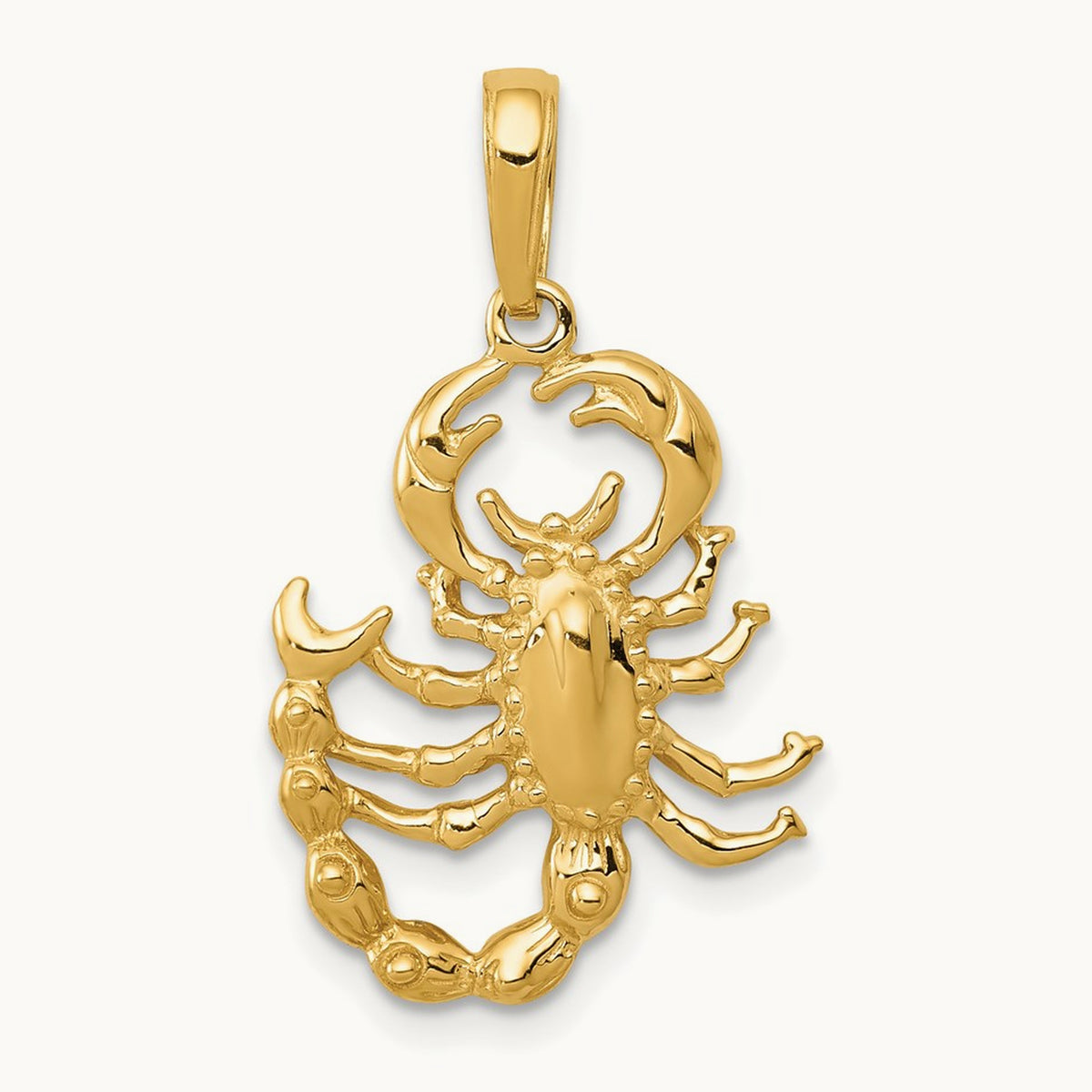 Scorpion Pendant, 14K