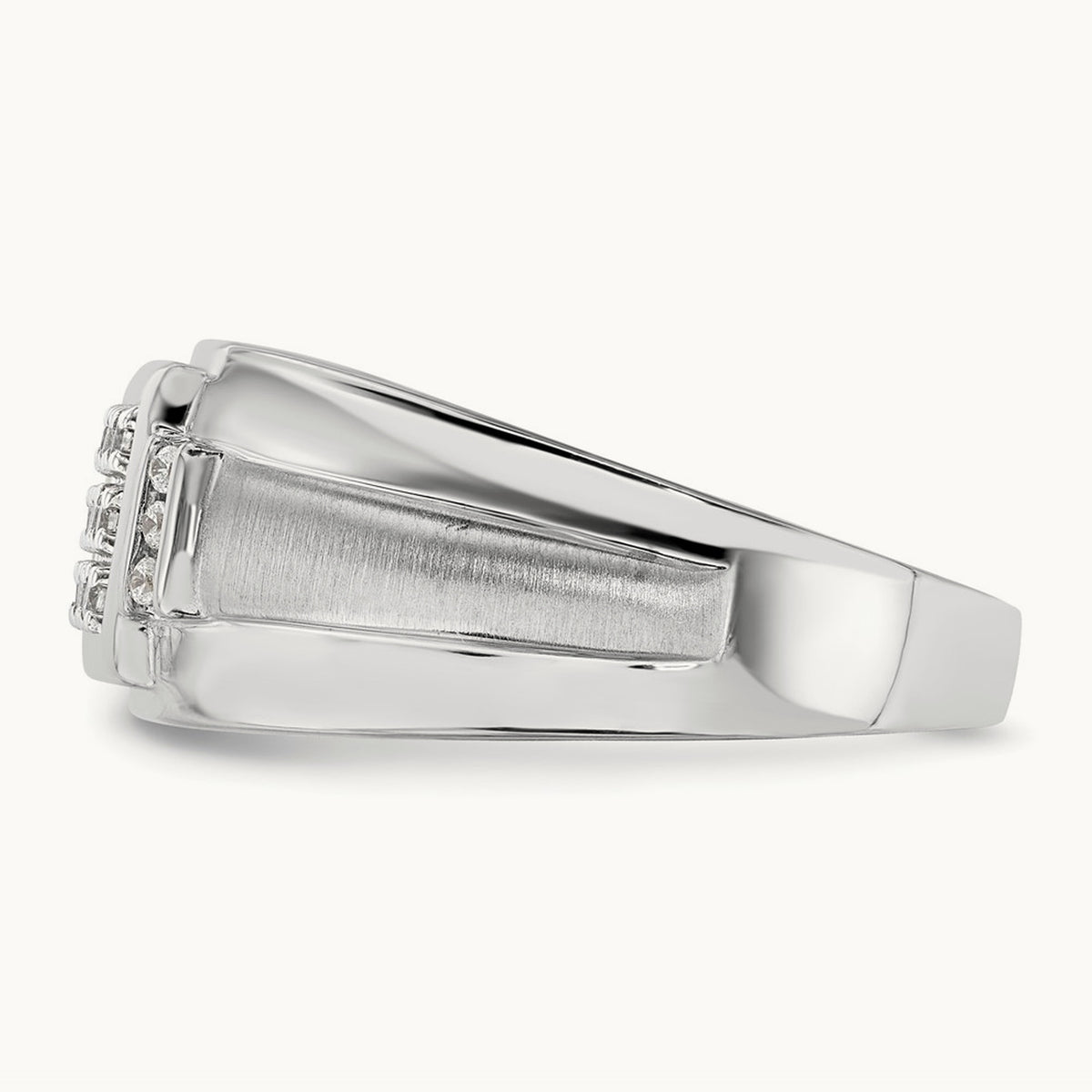 Cluster Men's Ring, 0.25 ct tw