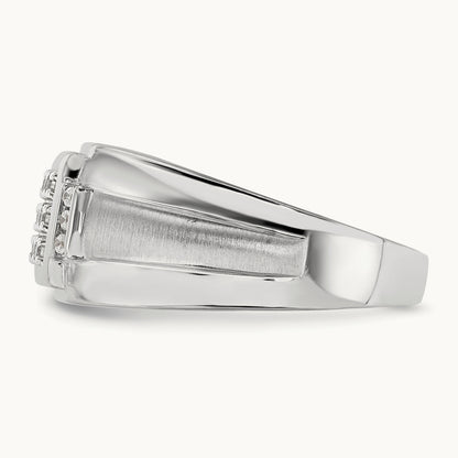 Cluster Men's Ring, 0.25 ct tw