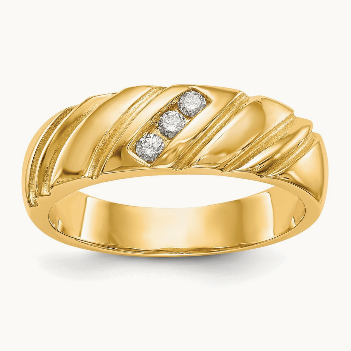 Diamond Men's Band, 14K
