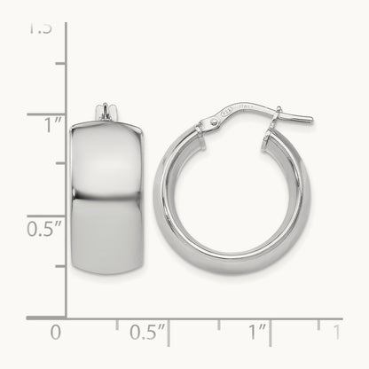 Hoop Earrings — Leslie's — 18mm