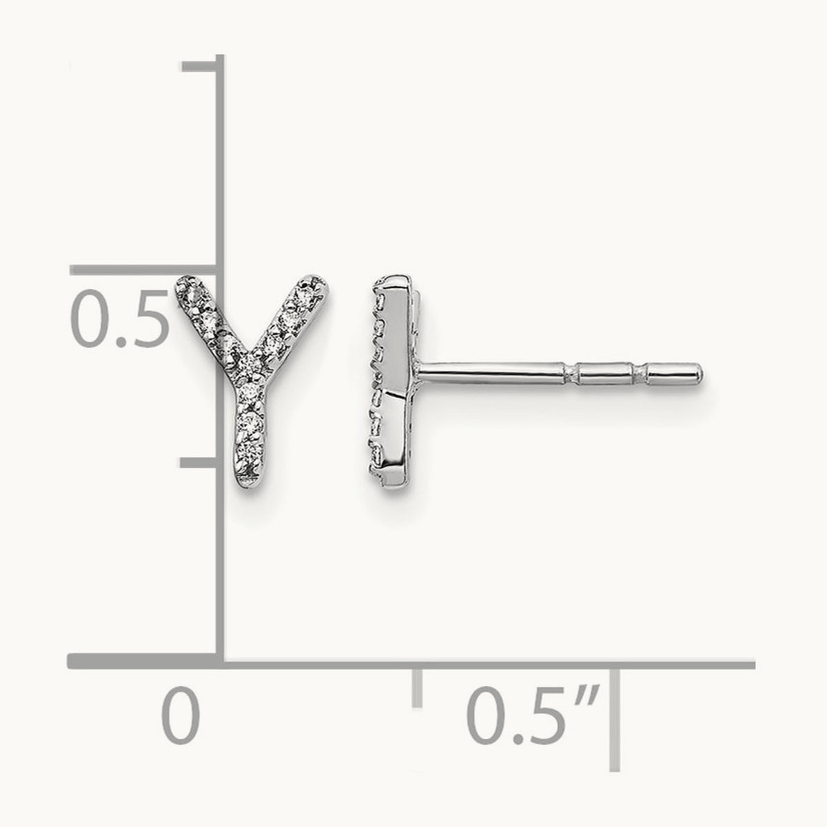 Diamond Earrings — 7mm, Y