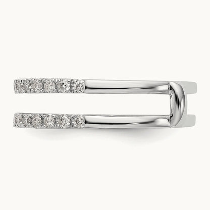 Ring Guard, 0.50 ct tw Lab-Grown Diamond — VS/SI (Great), 14K White Gold