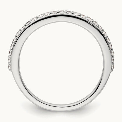 Diamond Band, 14K White Gold