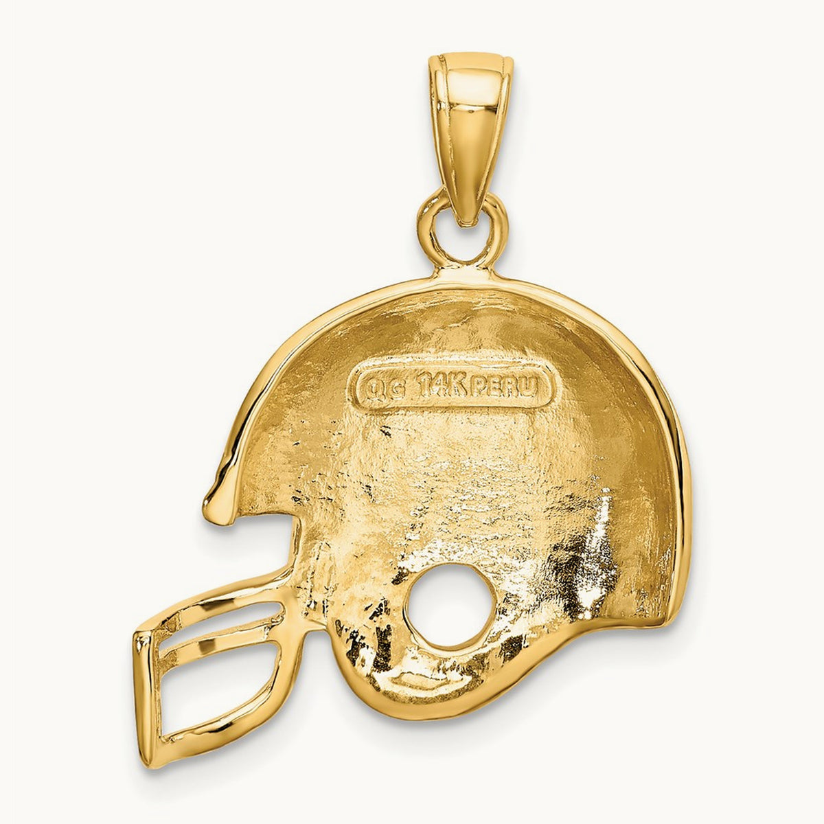 Football Helmet Pendant — 26mm