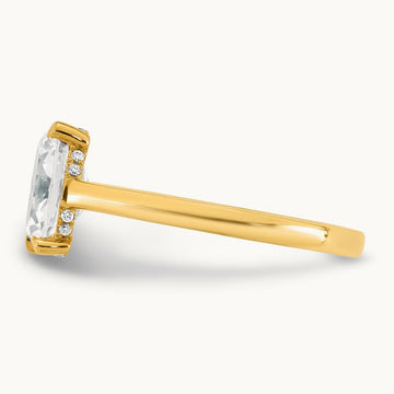 Oval Ring, 2.25 ct tw Lab-Grown Diamond