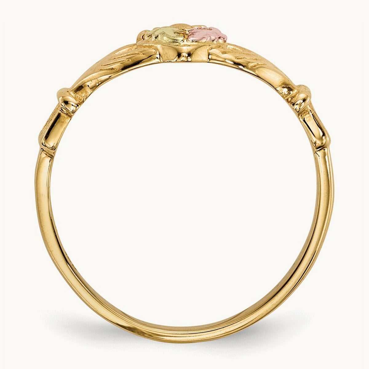 Black Hills Gold Claddagh Ring