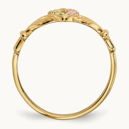 Black Hills Gold Claddagh Ring