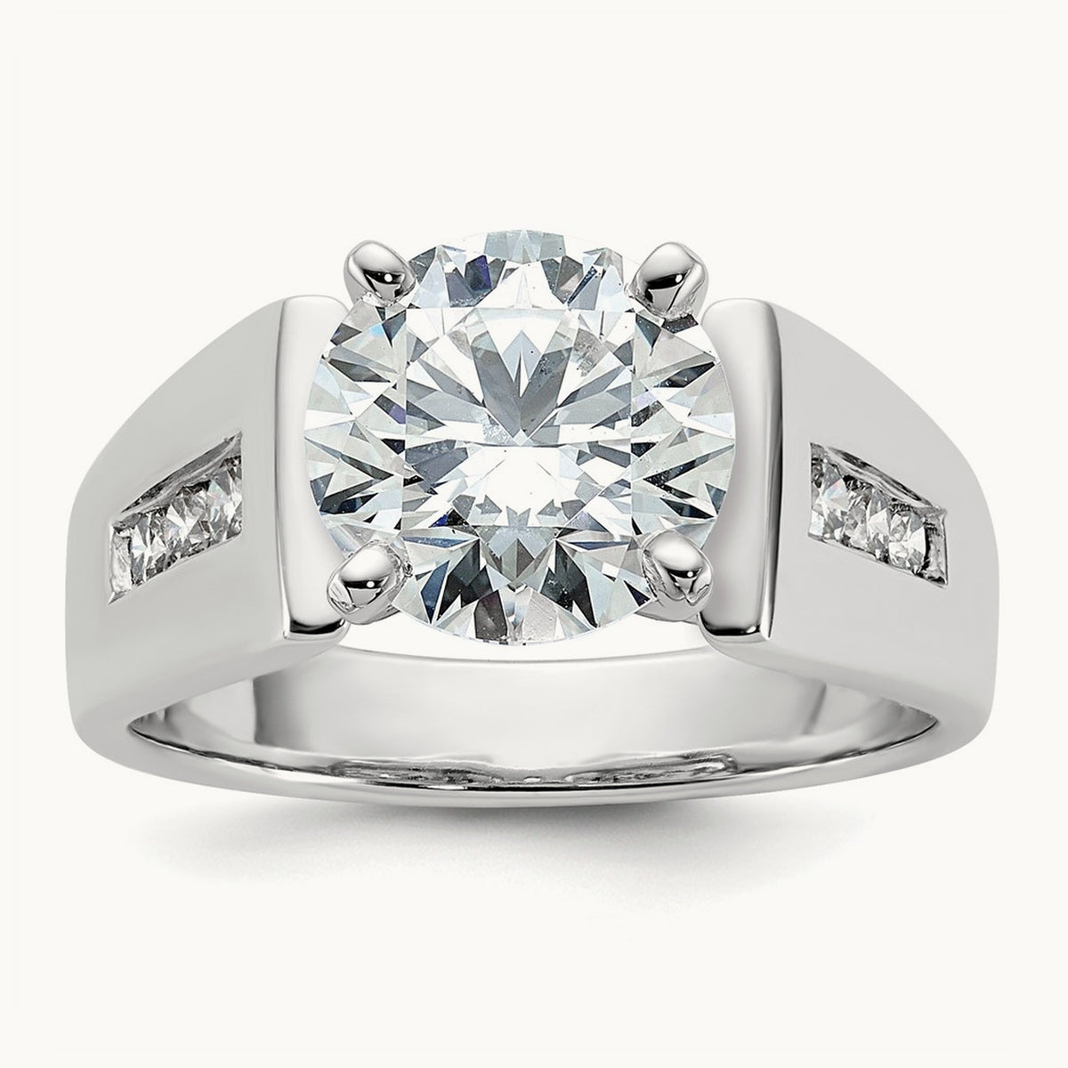 Peg Set Engagement Ring Mounting