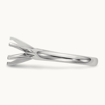 1.25ct. Medium-Weight Comfort-Fit 6-Prong Mounting, 14K White Gold