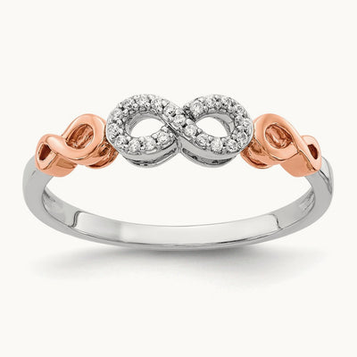 w/ Diamond Infinity Ring — photo set