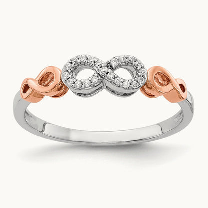w/ Diamond Infinity Ring — photo set