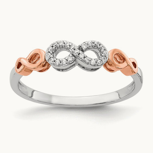 w/ Diamond Infinity Ring — photo set