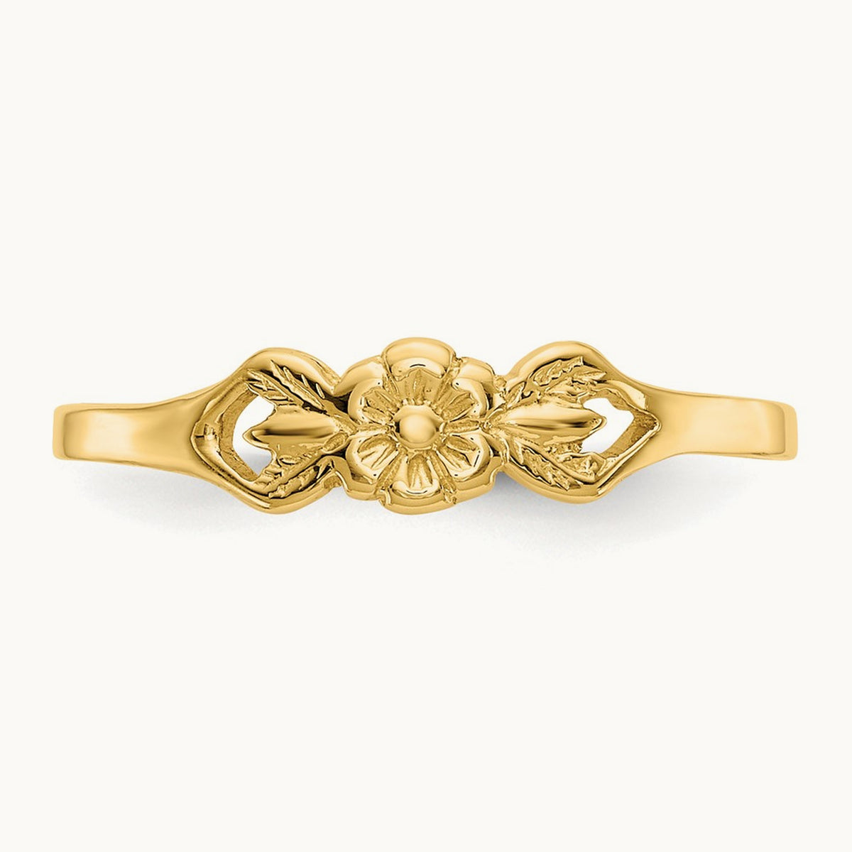 Flower Baby Ring, 14K