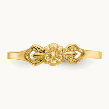 Flower Baby Ring, 14K