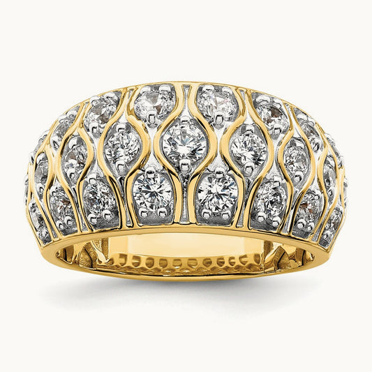 Fashion Ring, 1.25 ct tw Lab-Grown Diamond