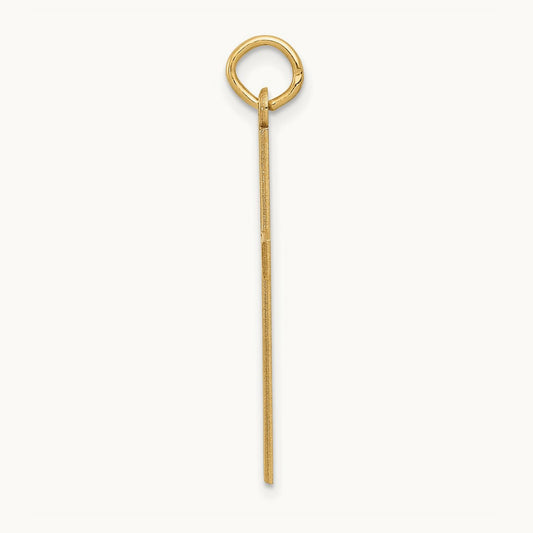 Laser Designed Cross Pendant, 14K