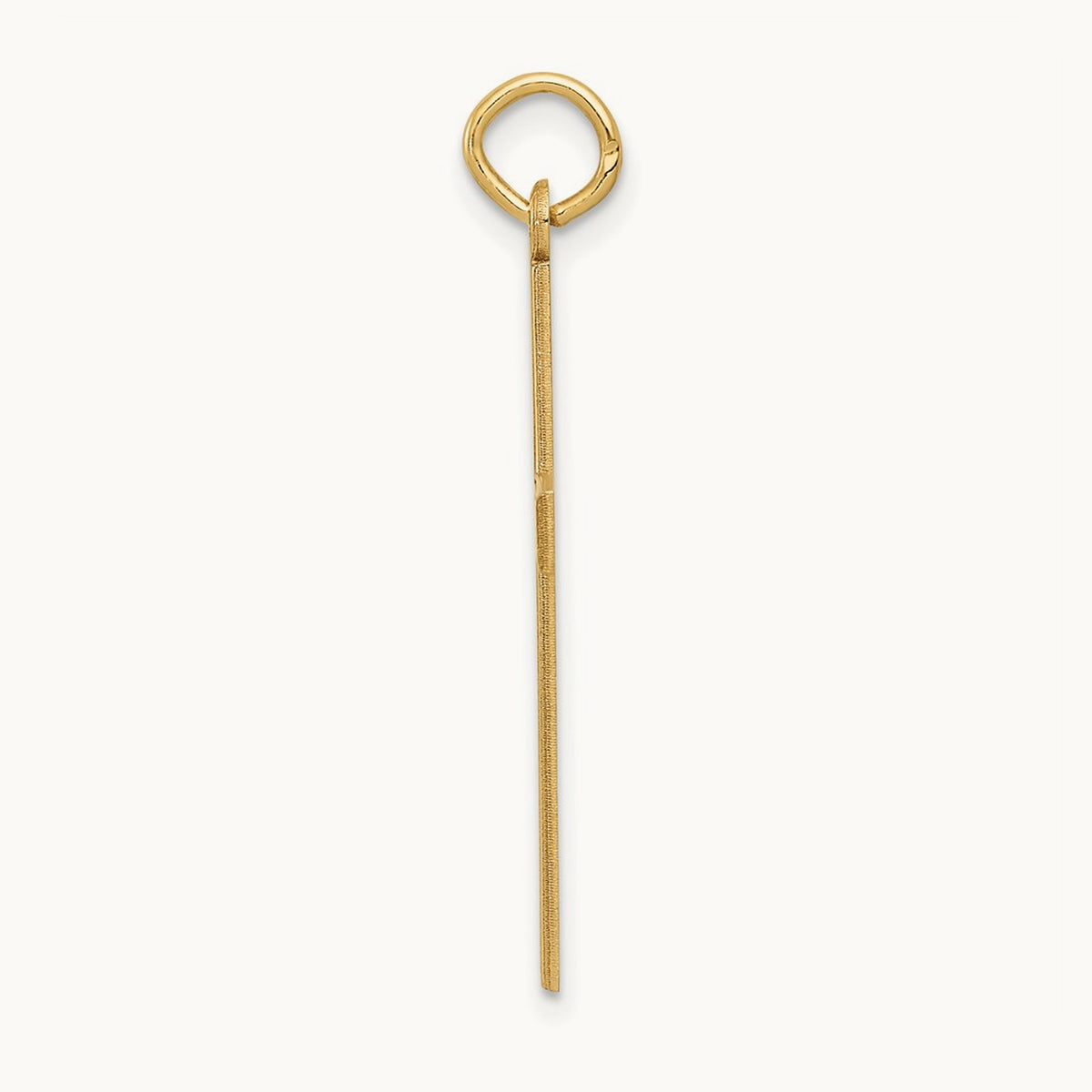 Laser Designed Cross Pendant, 14K