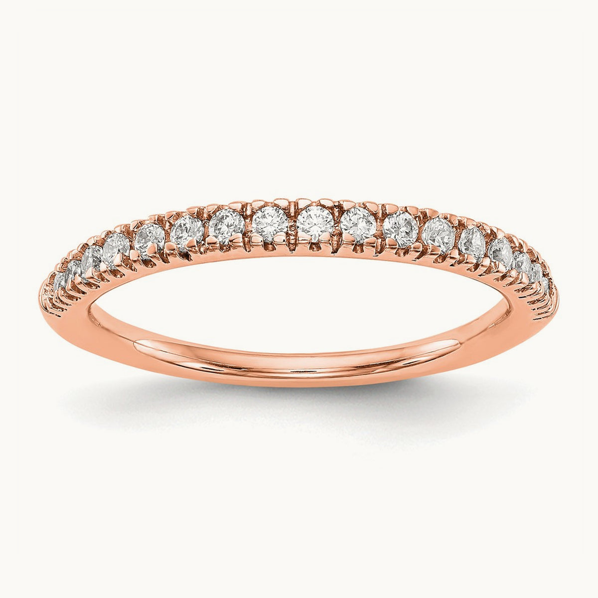 Diamond Band, 0.25 ct tw — 14K Rose Gold