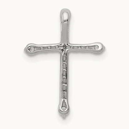 1/5ct. Diamond Cross Chain Slide — photo set