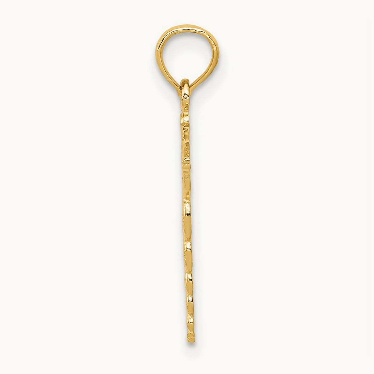 Caduceus Pendant, 14K